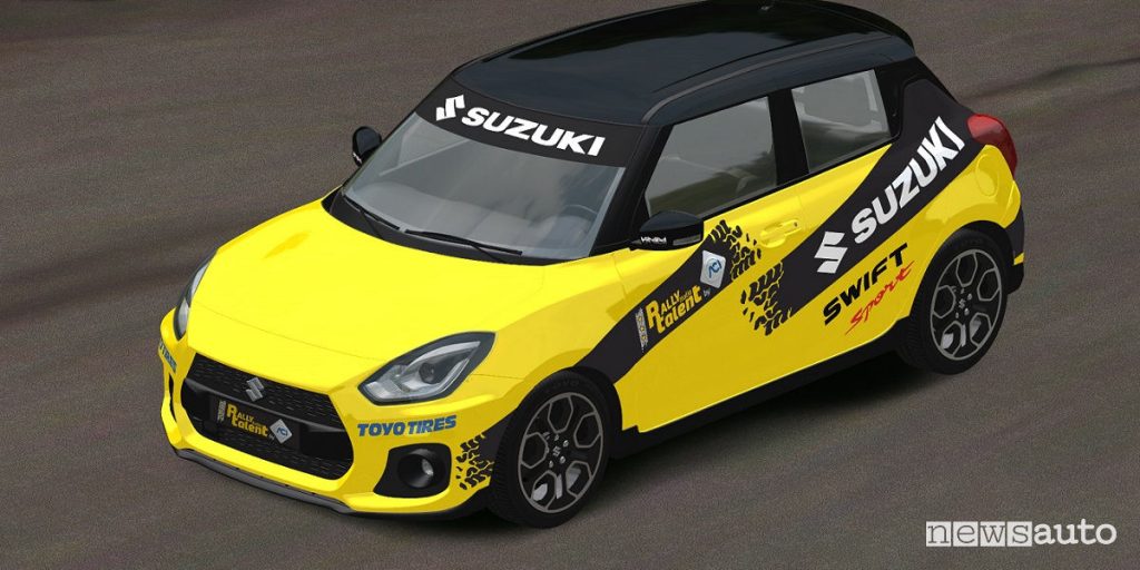 Suzuki Swift Sport auto ufficiale Rally Italia Talent 2019
