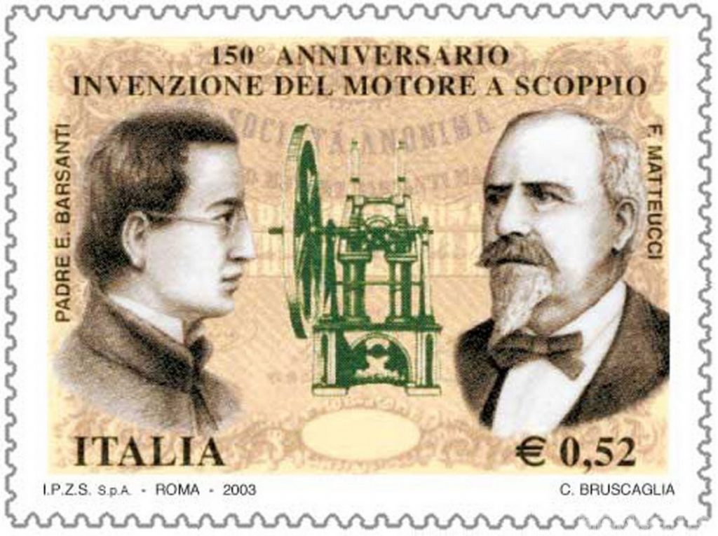 Eugenio Barsanti e Felice Matteucci sono i 2 papà che diedero la vita al motore a scoppio nel 1853