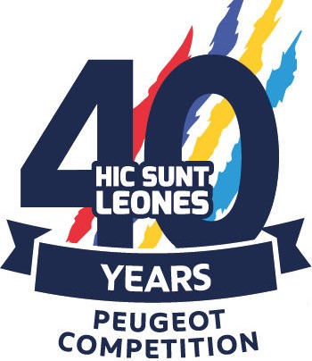 Logo Peugeot Competition 2019 40 anni