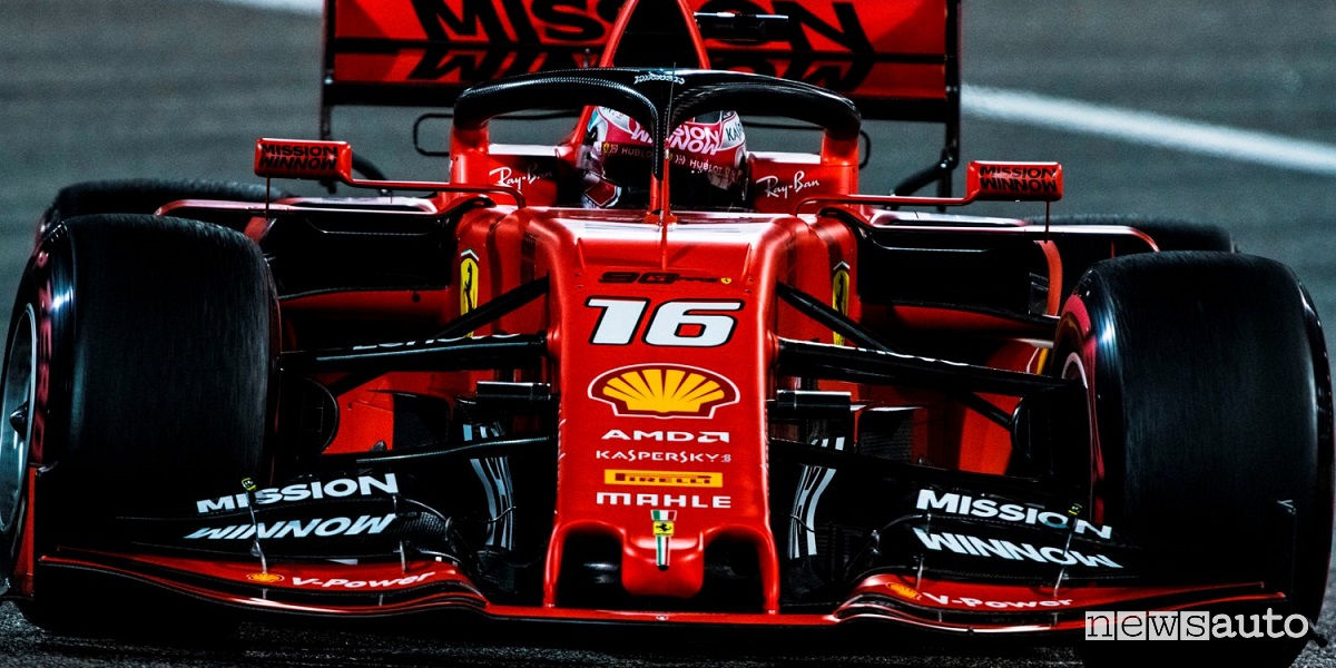 Charles Leclerc qualifiche F1 Gp Bahrain 2019