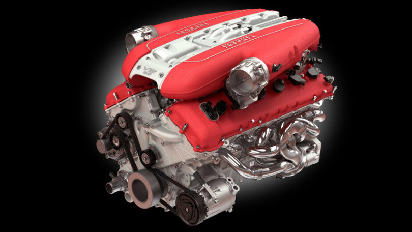 Motre Ferrari V12 aspirato