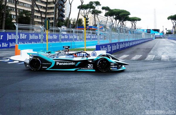 Jaguar_Mitchell Evans-eprix_roma_Formula_E winner vincitore