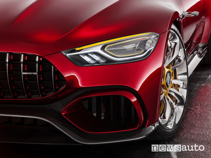 Frontale Mercedes-AMG GT Concept