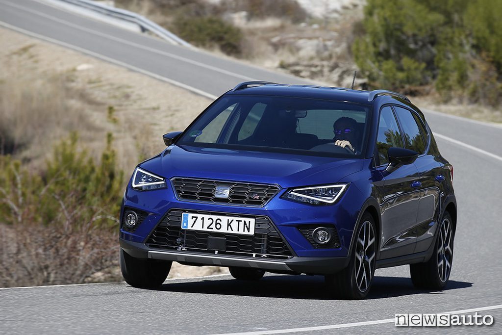 vendite auto aprile 2019 Europa Spagna Seat Arona TGI Suv a metano