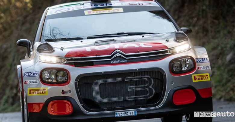 Citroën e Rossetti al Rally di Sanremo 2019