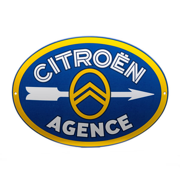 Targa stampata da collezione Citroën
