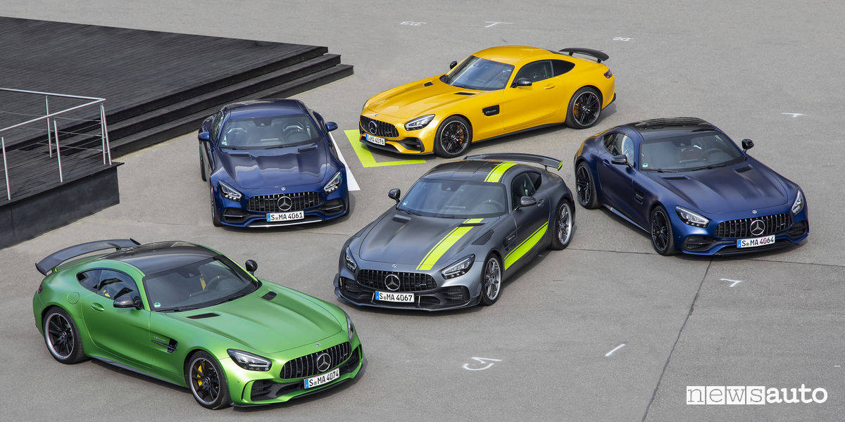Gamma Mercedes AMG GT 2019