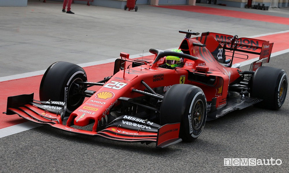 Mick Schumacher test Bahrain Schumi Junior