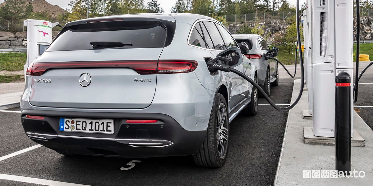 Mercedes solo elettrica dal 2030