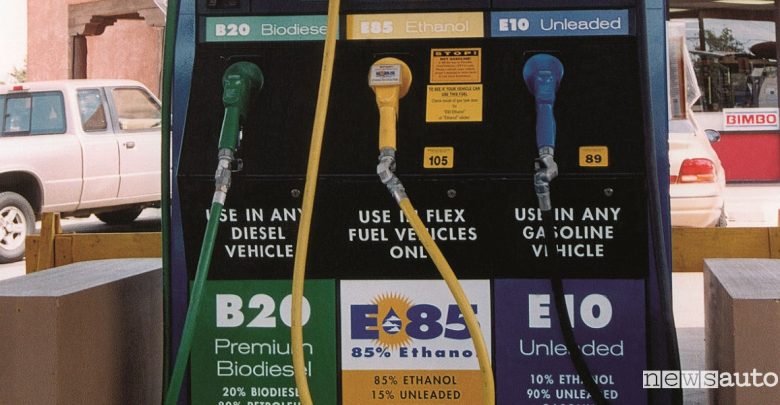 Distributore etanolo carburante E85