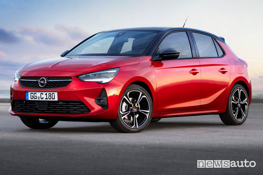 Opel Corsa 2019 vista di profilo