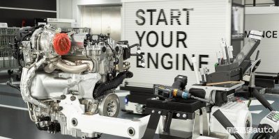Motore Mercedes-AMG 4 cilindri benzina