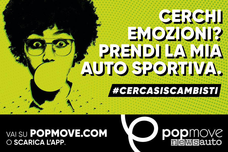APP Popmove Car sharing in su affitto, come risparmiare sul noleggio auto