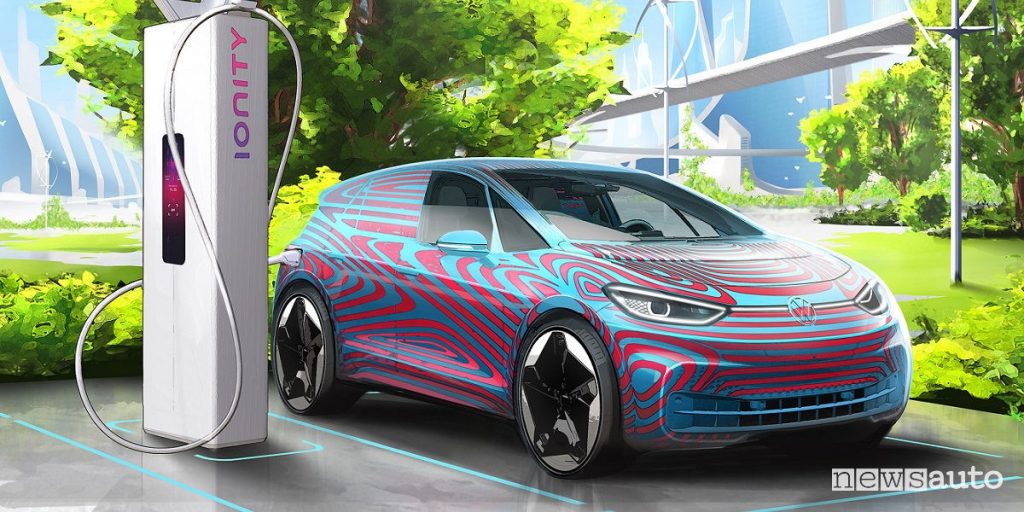 Ricarica auto elettriche Volkswagen ID.3