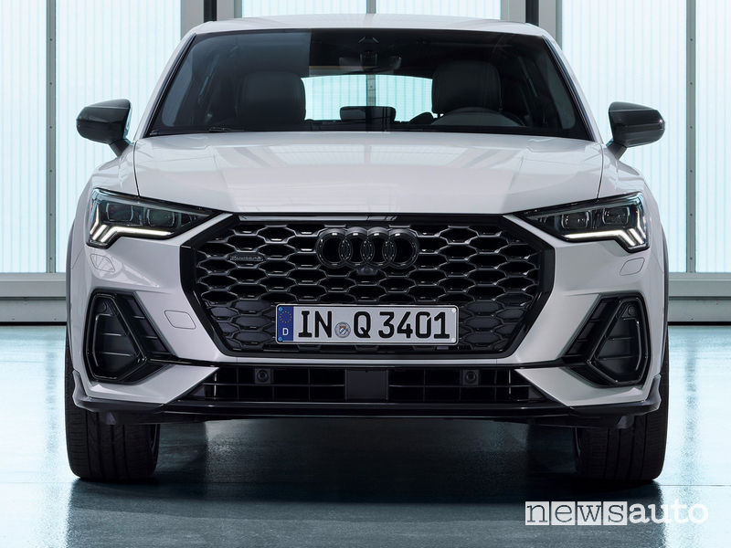 Audi Q3 Sportback vista frontale