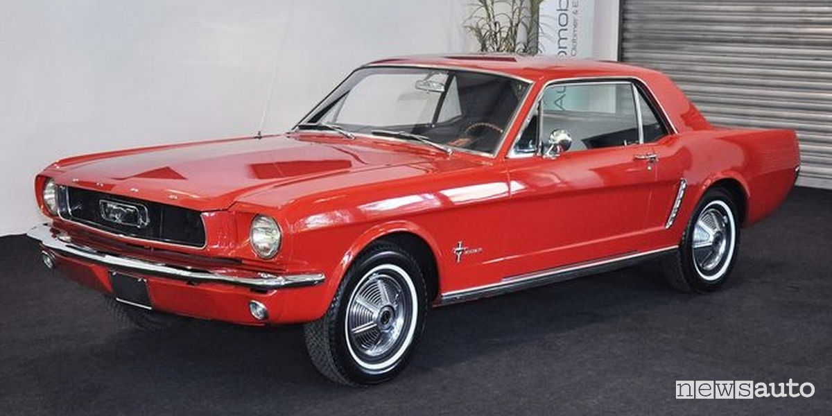 Auto storica all'asta Ford Mustang 1965 Sylvester Stallone