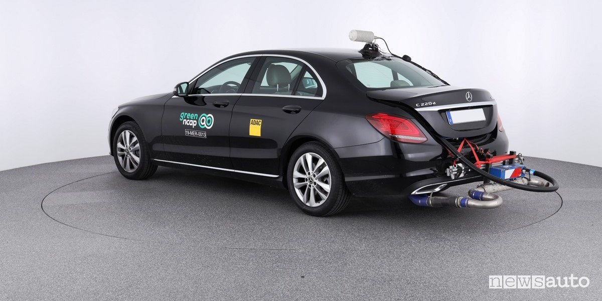 Emissioni auto reali Mercedes Classe C diesel