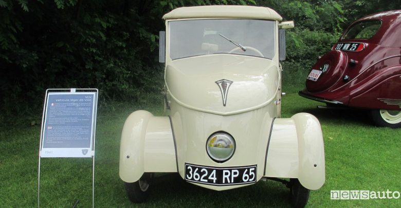 Peugeot VLV 1941 auto storica elettrica