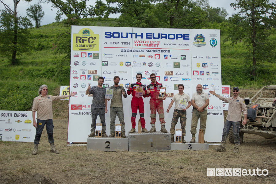Rainforest South Europe 2019 podio categoria Preparati