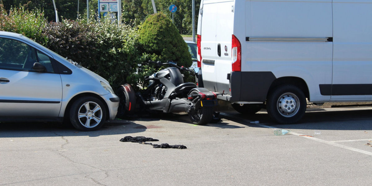 Test drive con il botto Brescia