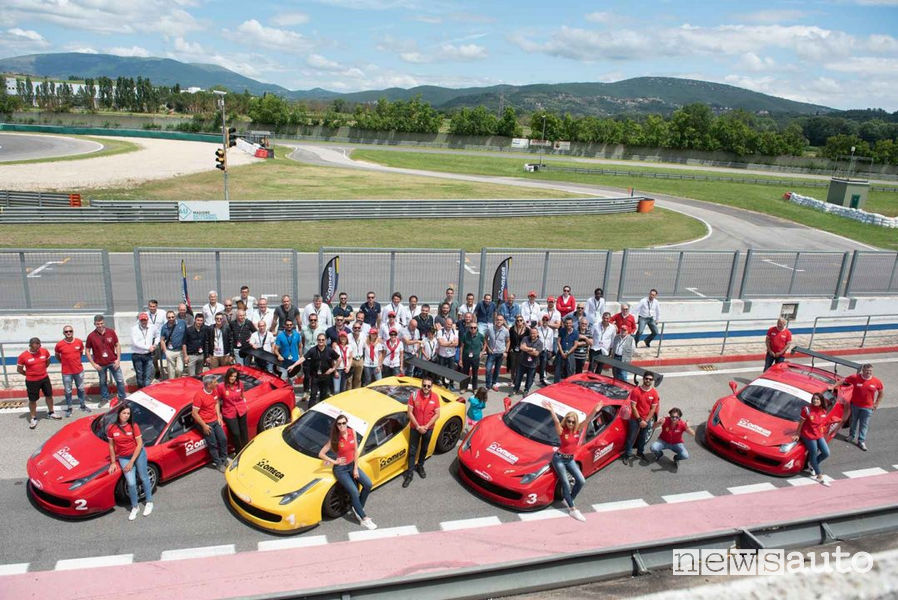 Benefici Team Building con le Ferrari