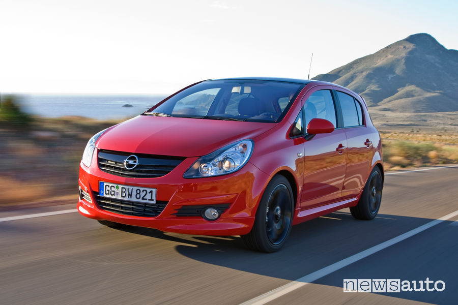 Opel Corsa D quarta generazione 2006