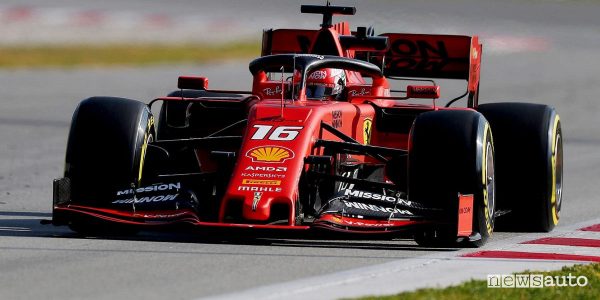 F1 Gp Belgio 2019 Ferrari Leclerc