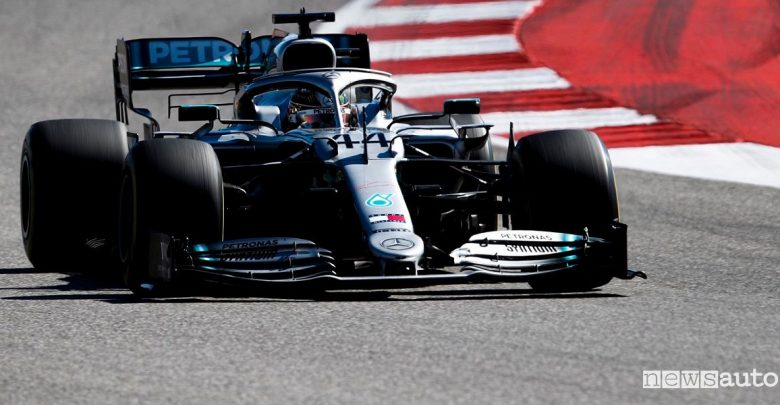 F1 Gp USA 2019 gara Mercedes Hamilton