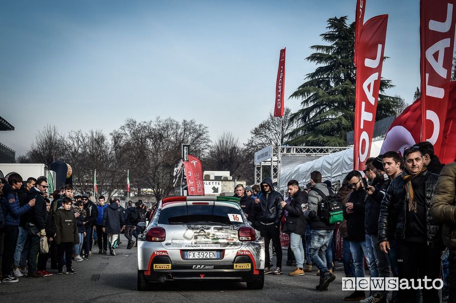 Citroën C3 R5 Rossetti/Mori al Monza Rally Show 2019