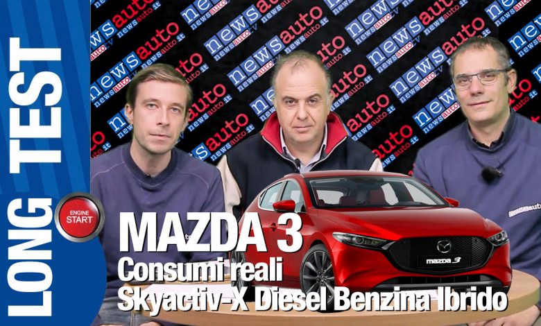 Mazda3 LONG TEST 2019 Consumi reali puntata finale