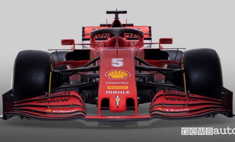 Alettone anteriore Ferrari SF1000 F1 2020