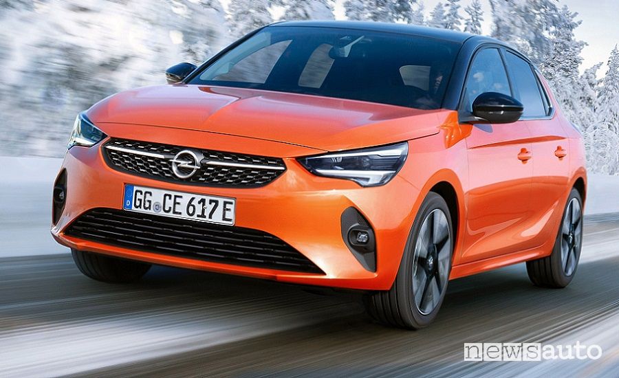 Opel Corsa-e elettrica, auto che inquina zero nel punto di utilizzo