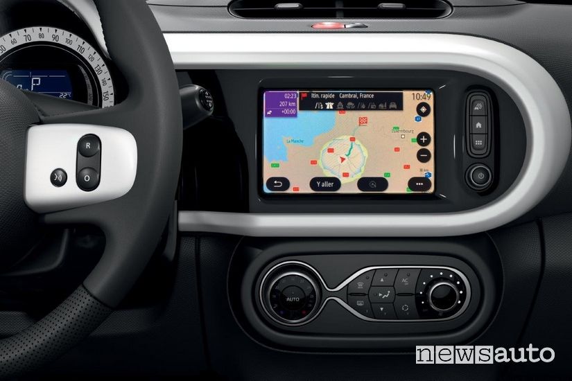Navigatore touchscreen da 7” Renault Twingo Z.E.