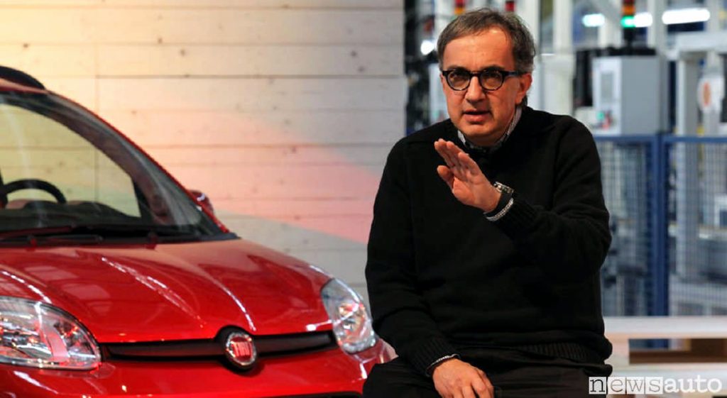 Sergio Marchionne e la Fiat Panda