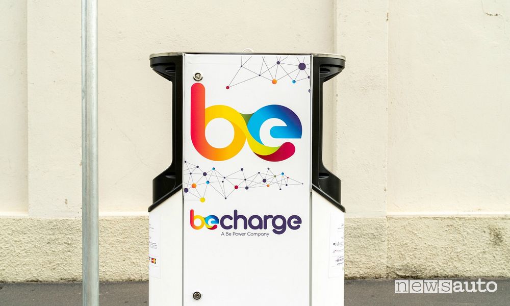 colonnine di ricarica per auto elettriche by Be Charge