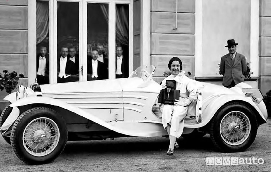 Josette Pozzo - Alfa Romeo 6C 1750 GS Touring "Flying Star", Villa d'Este - 1931