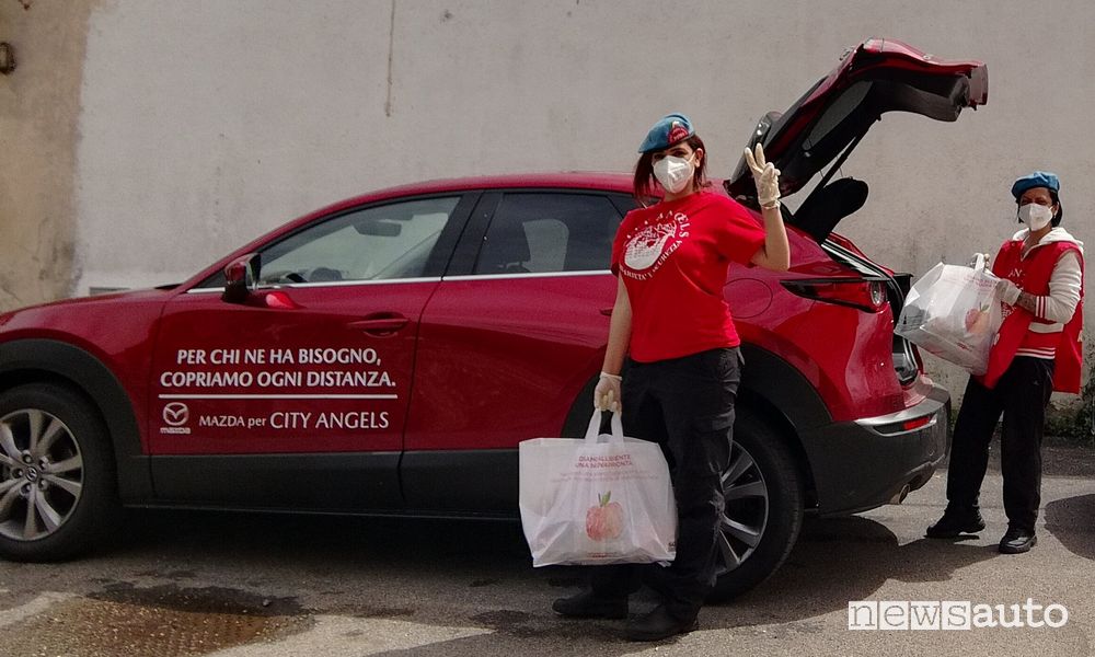 Donazioni Mazda per l'emergenza Covid-19