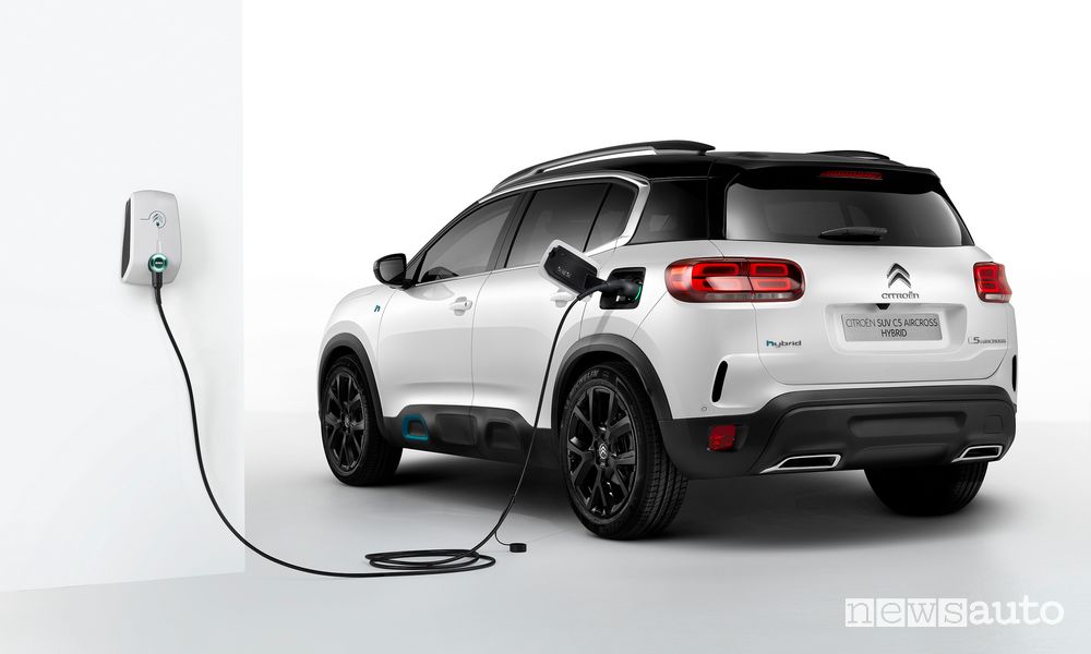 ricarica Citroën C5 Aircross Hybrid Plug-in