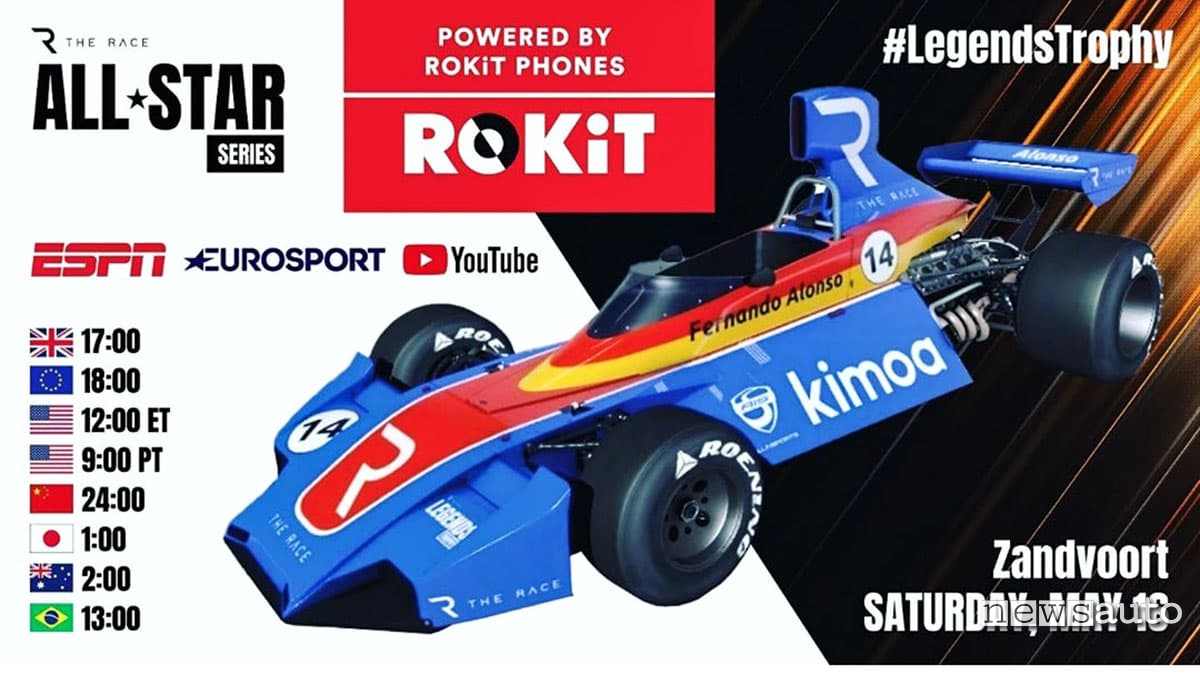 Fernando Alonso the Race f1 Brabham rFactor2
