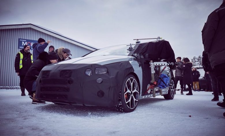 Preparazione Hyundai i20 N test in Svezia sulla neve