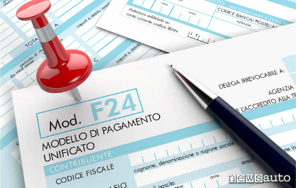 E' sul modello F24 che si può spendere il Credito d'Imposta per pagare Tasse, Iva e Contributi