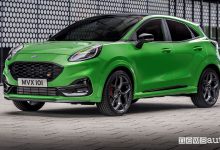 Vista di profilo Ford Puma ST