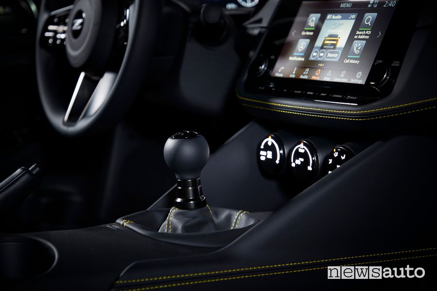 Leva cambio manuale consolle abitacolo Nissan Z Proto