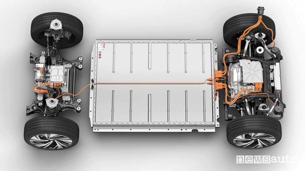 Motore e batteria Volkswagen ID.4