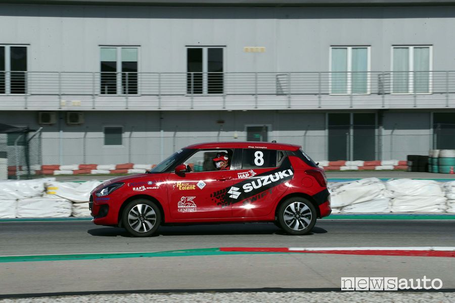 Suzuki Swift Sport all'Aci Rally Italia Talent 2020 ad Adria