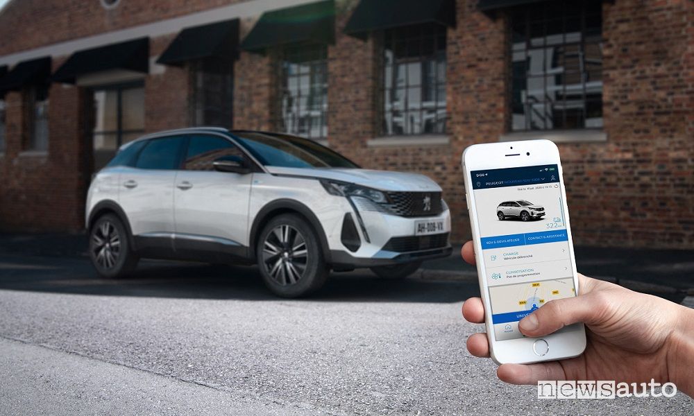 Che posso fare con l'app MyPeugeot