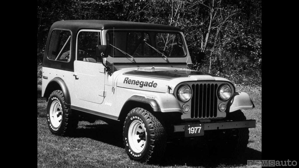 Jeep Renegade anno 1977 (fuoristrada storico)