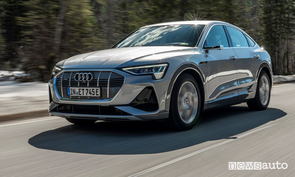 Ricarica domestica, Audi e-tron come si ricarica a casa