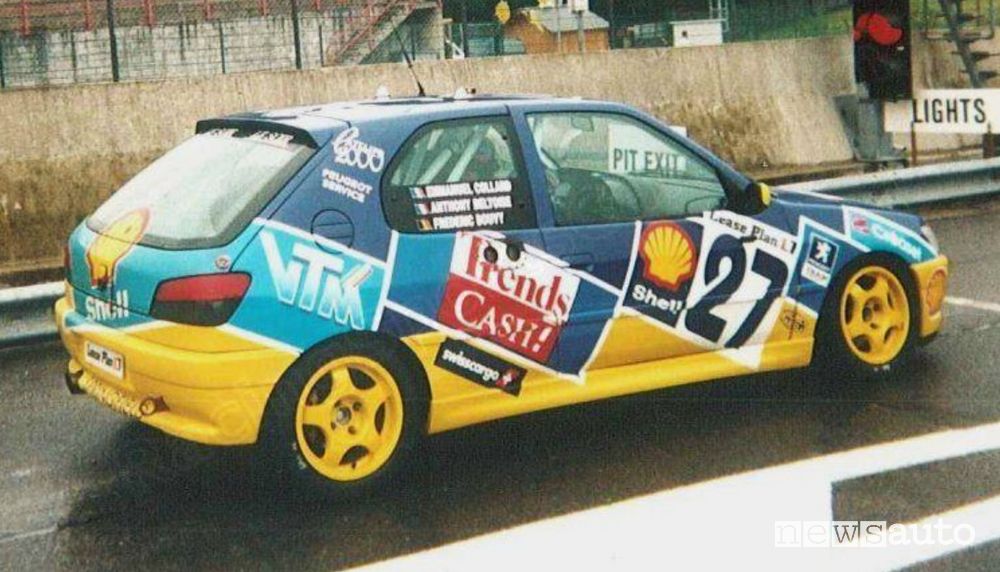 Peugeot 306 da corsa vittoria alla 24 Ore di Spa nel 1999 e 2000