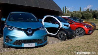 Renault Zoe, Twizy, Clio e Captur E-Tech